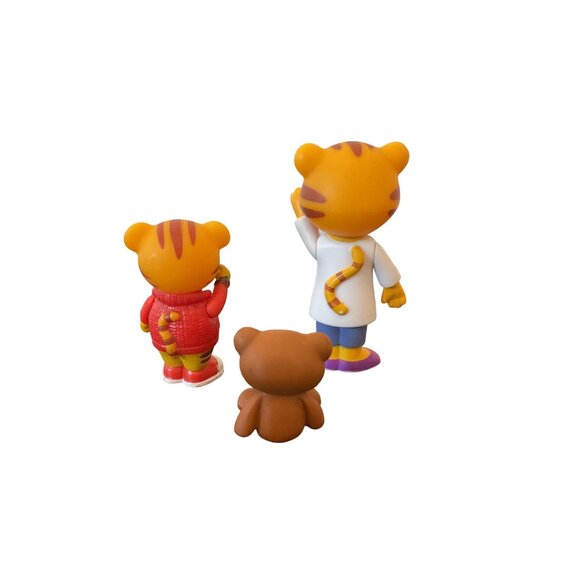 3 Daniel Tigers Neighborhood Action Figure Toys Cake Toppers Replacements - Picture 2 of 2